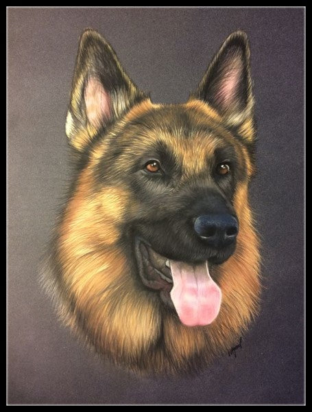 Portrait of Dogs 10 - Counted Cross Stitch Patterns Embroidery Crafts Needlework DIY Chart DMC Color