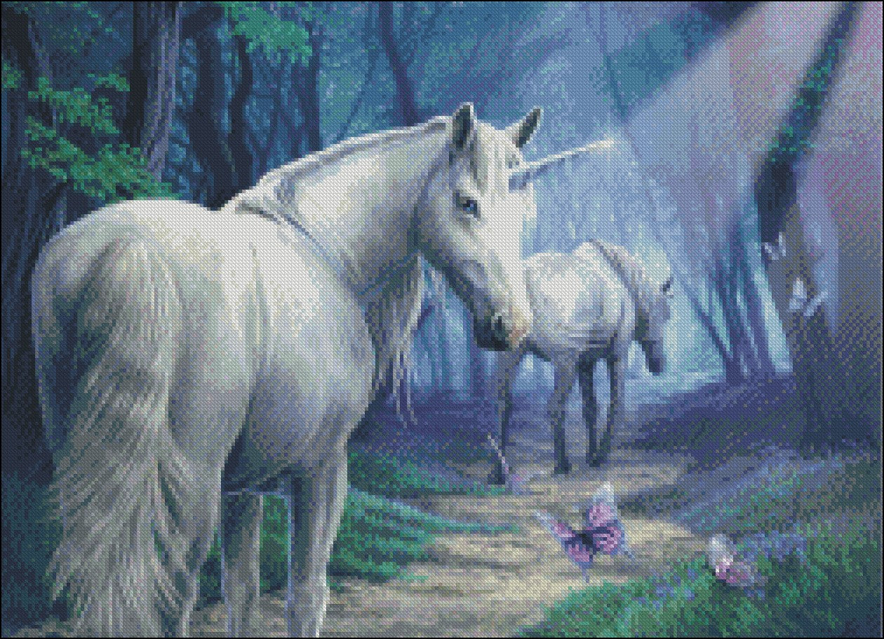 The Journey Home - Counted Cross Stitch Patterns Embroidery Crafts Needlework DIY Chart DMC Color