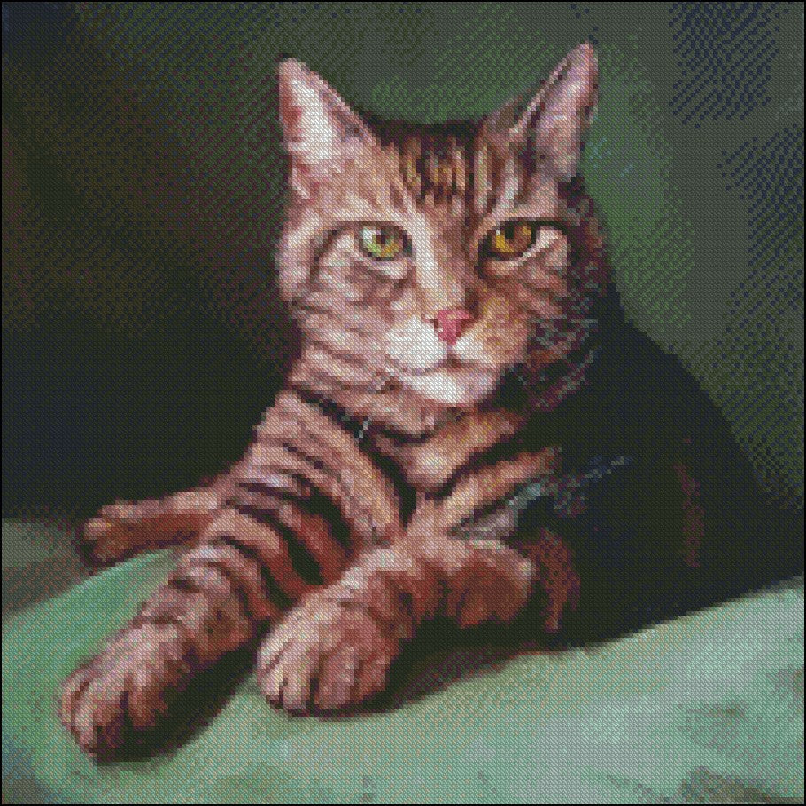 Uninvited - Counted Cross Stitch Patterns Embroidery Crafts Needlework DIY Chart DMC Color