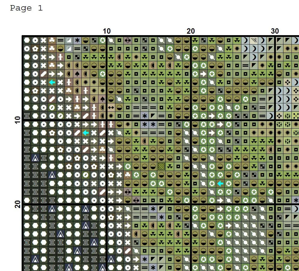 A Fantasy Elf - Counted Cross Stitch Patterns Embroidery Crafts Needlework DIY Chart DMC Color