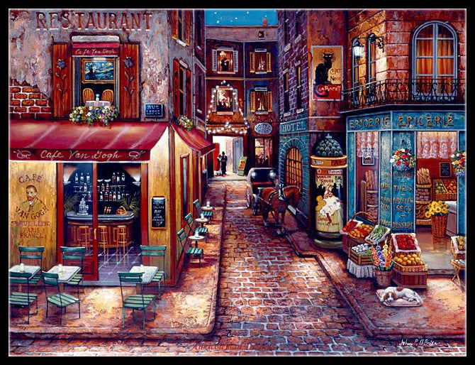 Twilight View 5 - Counted Cross Stitch Patterns Embroidery Crafts Needlework DIY Chart DMC Color