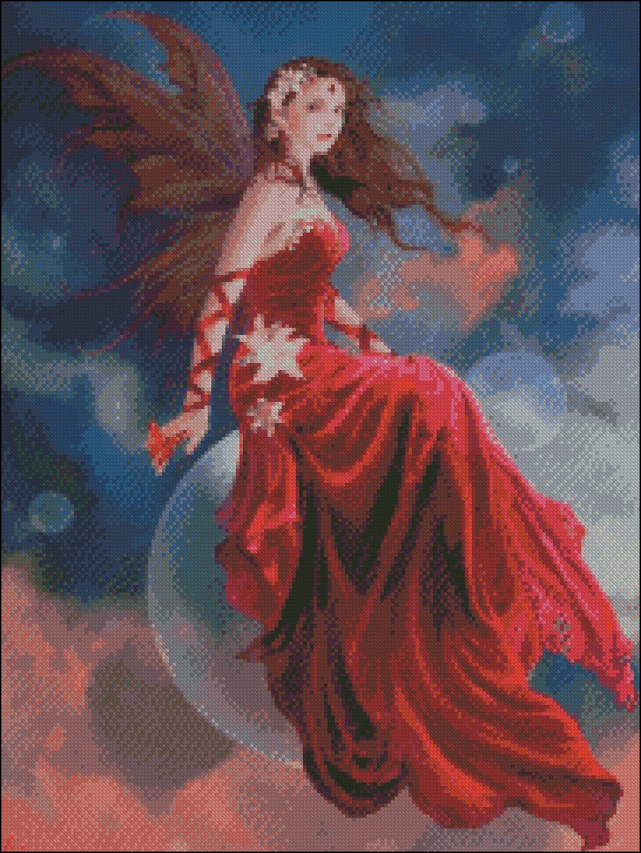 Fairy Collection 11 - Counted Cross Stitch Patterns Embroidery Crafts Needlework DIY Chart DMC Color