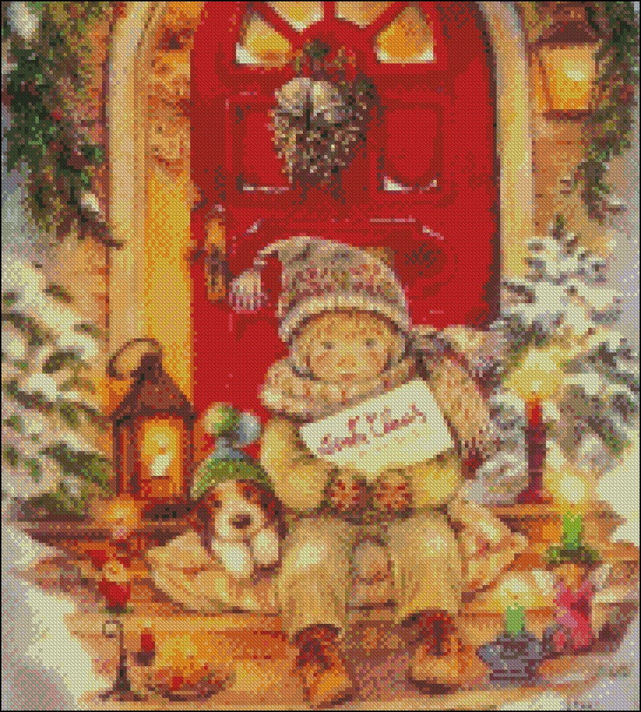 My Childhood Days 1-17 - Counted Cross Stitch Patterns Embroidery Crafts Needlework DIY Chart DMC Color