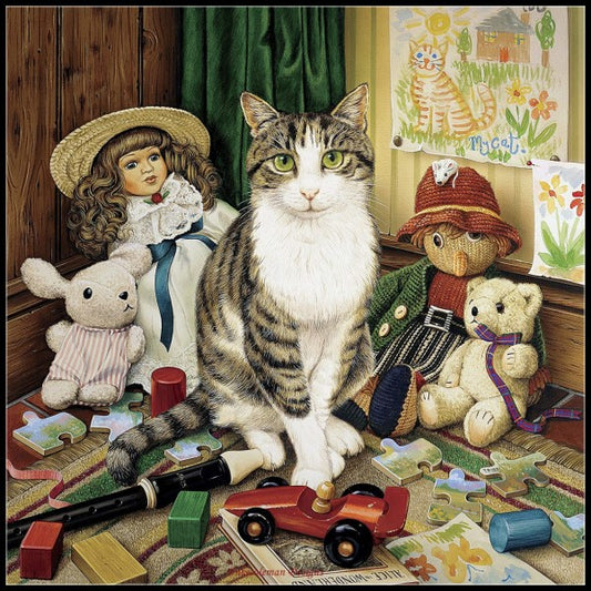 Cat Collection 1-11 - Counted Cross Stitch Patterns Embroidery Crafts Needlework DIY Chart DMC Color