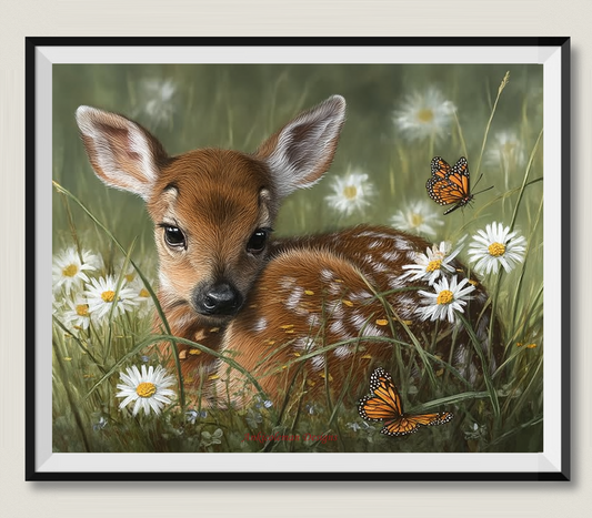 Daisy Daydream - Counted Cross Stitch Patterns Embroidery Crafts Needlework DIY Chart DMC Color
