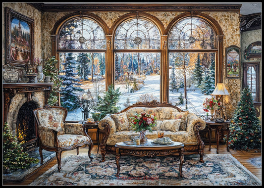 Victorian Dream - Counted Cross Stitch Patterns Embroidery Crafts Needlework DIY Chart DMC Color