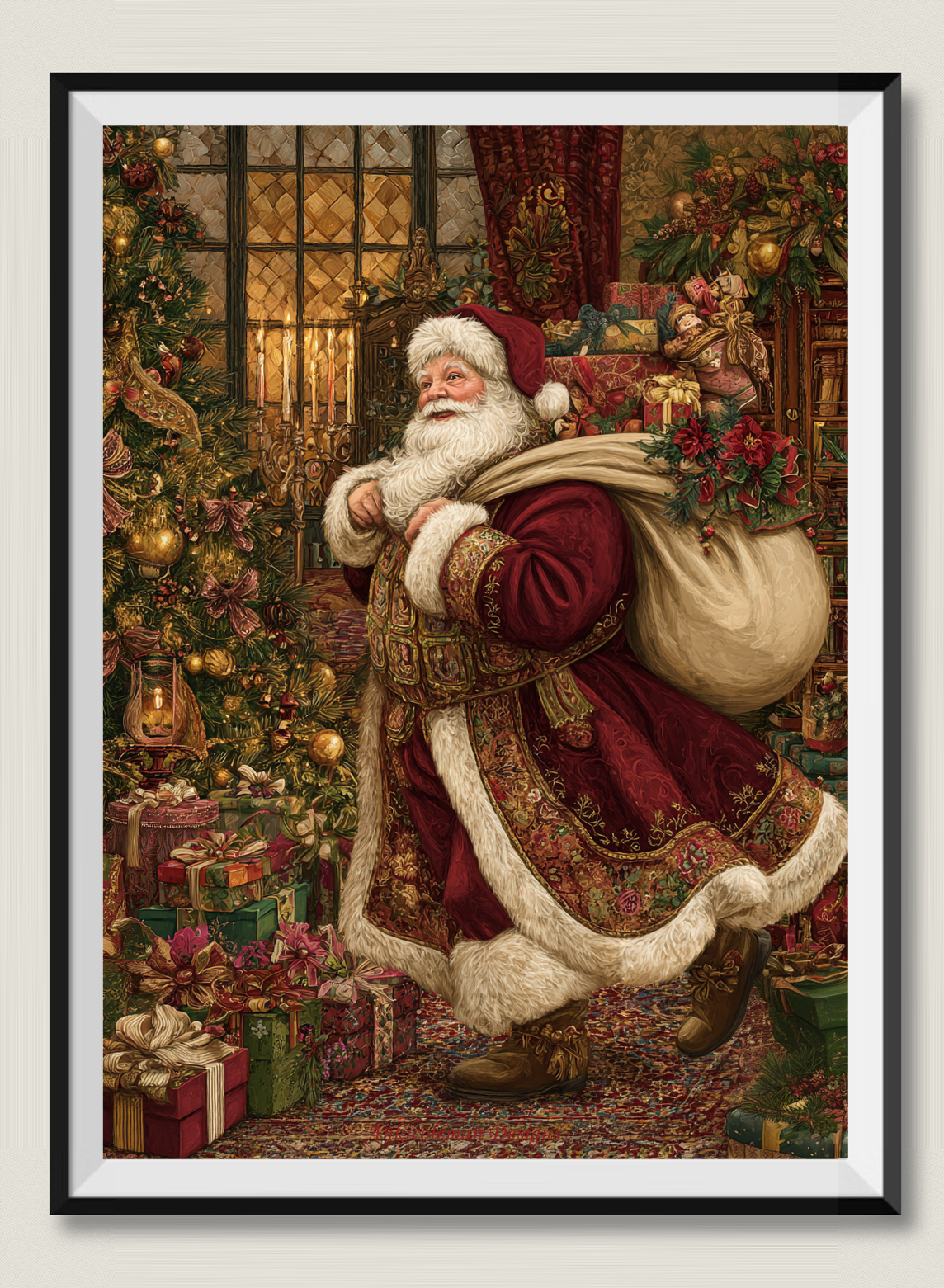 Christmas Presence 2 - Counted Cross Stitch Patterns Embroidery Crafts Needlework DIY Chart DMC Color