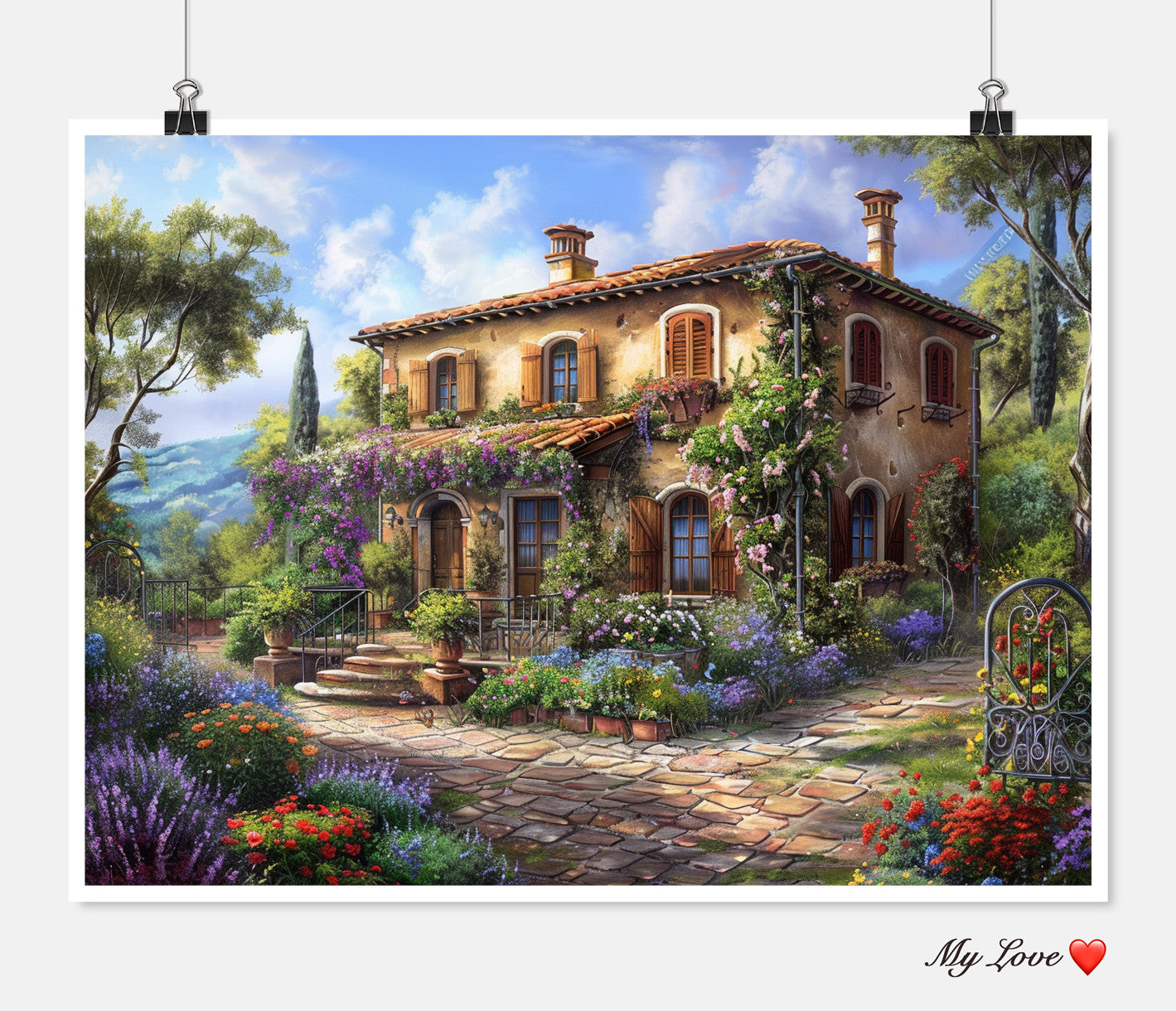 Summerhouse - Counted Cross Stitch Patterns Embroidery Crafts Needlework DIY Chart DMC Color
