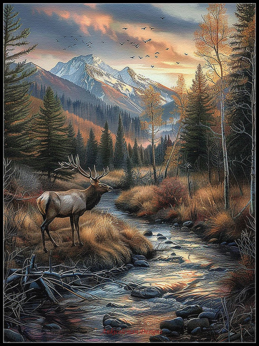 A Wanderers Dream 2 - Counted Cross Stitch Patterns Embroidery Crafts Needlework DIY Chart DMC Color