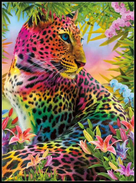 Wild Color - Counted Cross Stitch Patterns Embroidery Crafts Needlework DIY Chart DMC Color