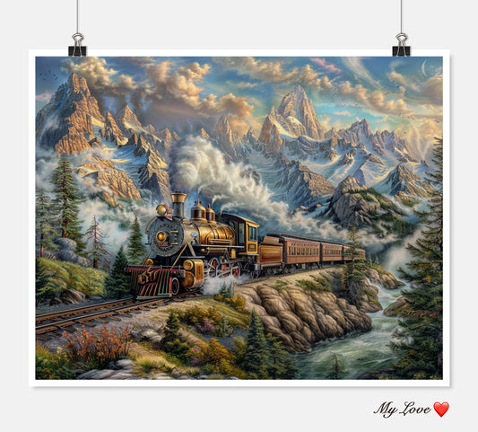 Pleasant Journey - Counted Cross Stitch Patterns Embroidery Crafts Needlework DIY Chart DMC Color