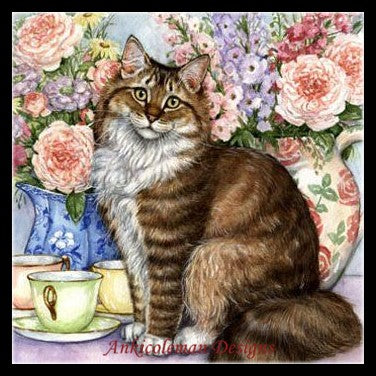 Kitties' World 3 - Counted Cross Stitch Patterns Embroidery Crafts Needlework DIY Chart DMC Color