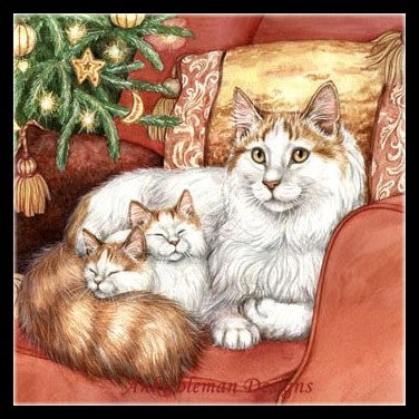 Kitties' World 13 - Counted Cross Stitch Patterns Embroidery Crafts Needlework DIY Chart DMC Color