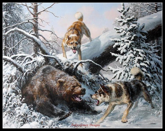 Hunting Collection 5 - Counted Cross Stitch Patterns Embroidery Crafts Needlework DIY Chart DMC Color