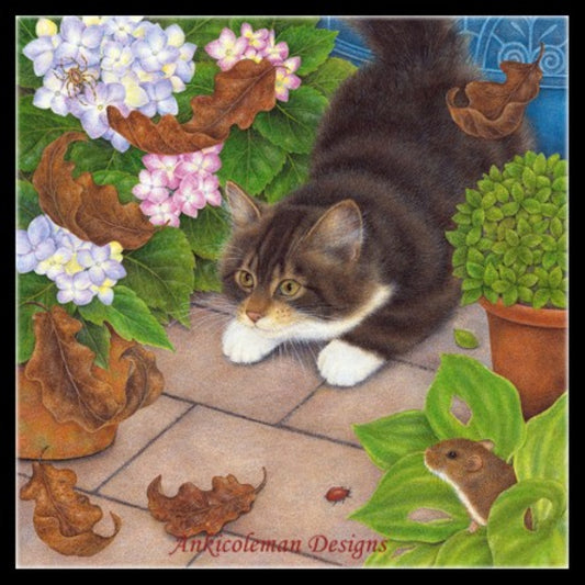 Kitties' World 18 - Counted Cross Stitch Patterns Embroidery Crafts Needlework DIY Chart DMC Color
