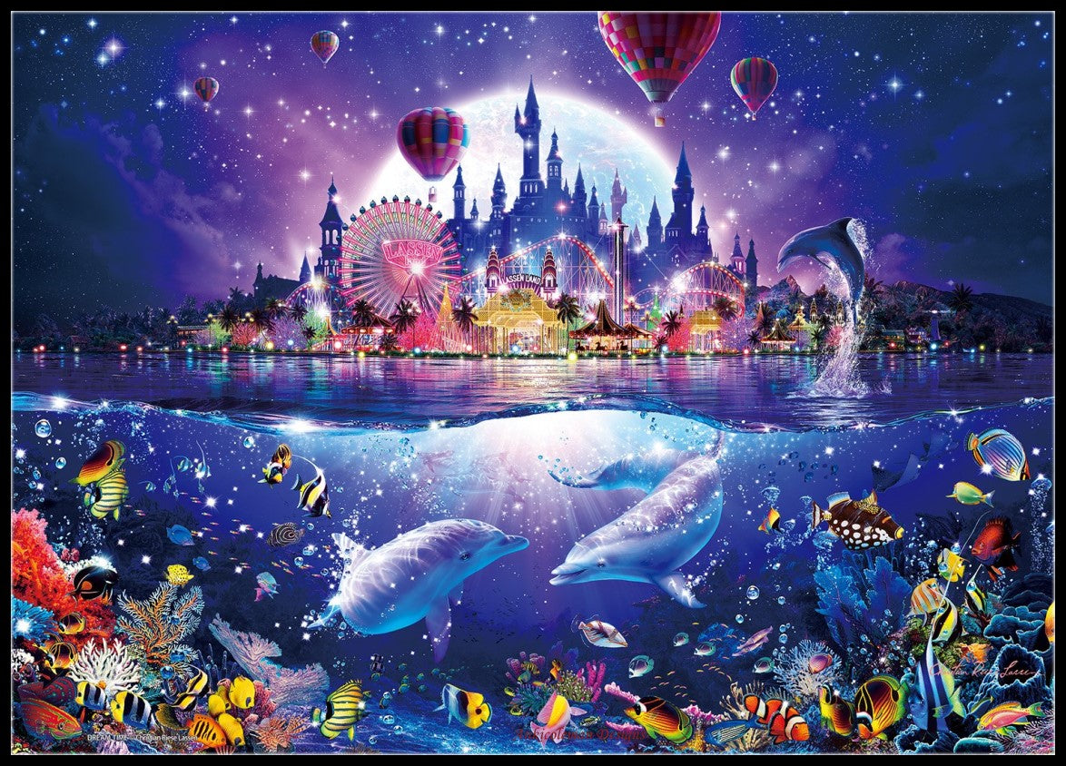 Dream Time - Counted Cross Stitch Patterns Embroidery Crafts Needlework DIY Chart DMC Color