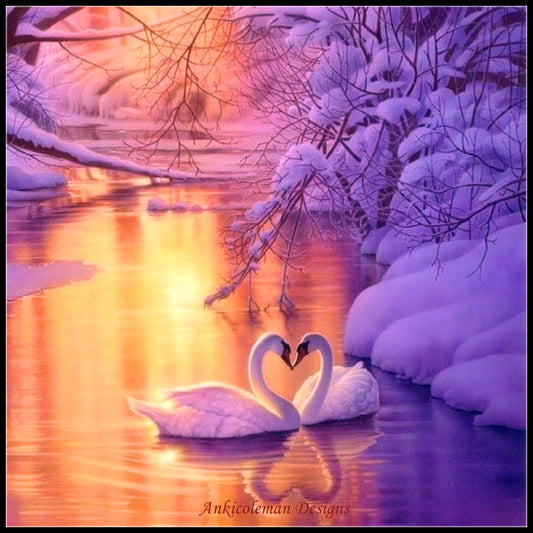 Romantic Memories - Counted Cross Stitch Patterns Embroidery Crafts Needlework DIY Chart DMC Color