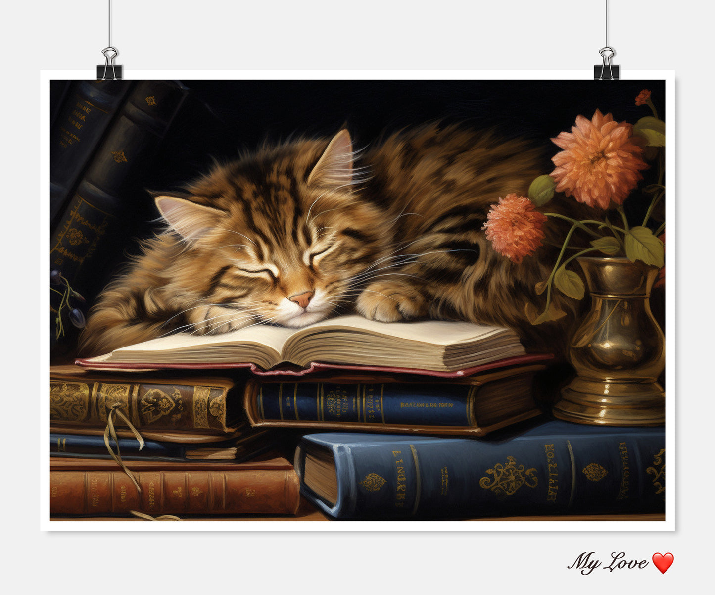 The Cat Nap 2 - Counted Cross Stitch Patterns Embroidery Crafts Needlework DIY Chart DMC Color
