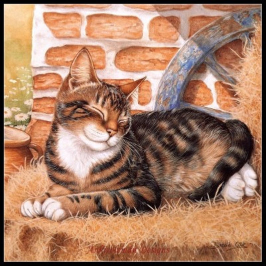 Kitties' World 6 - Counted Cross Stitch Patterns Embroidery Crafts Needlework DIY Chart DMC Color