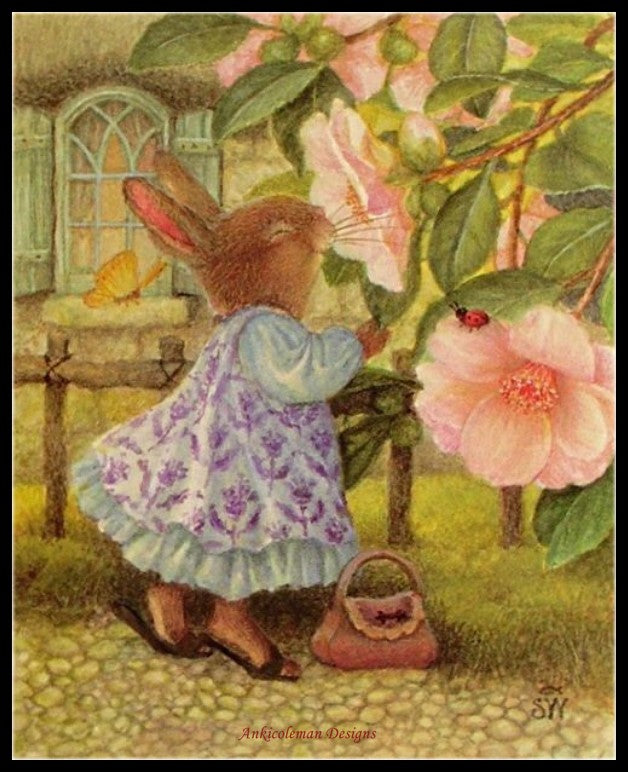 Smell It - Counted Cross Stitch Patterns Embroidery Crafts Needlework DIY Chart DMC Color