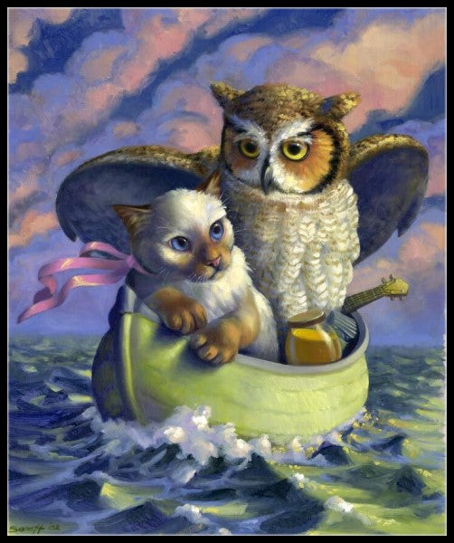 Owls Collection 5 - Counted Cross Stitch Patterns Embroidery Crafts Needlework DIY Chart DMC Color