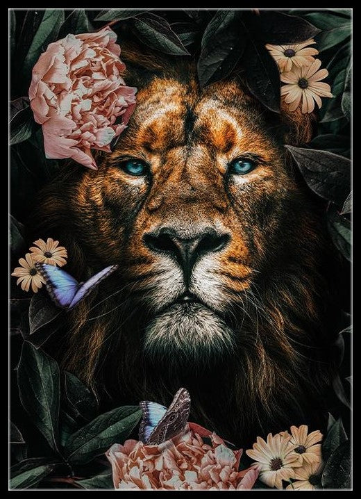 Wild Jungle Animal 5 - Counted Cross Stitch Patterns Embroidery Crafts Needlework DIY Chart DMC Color