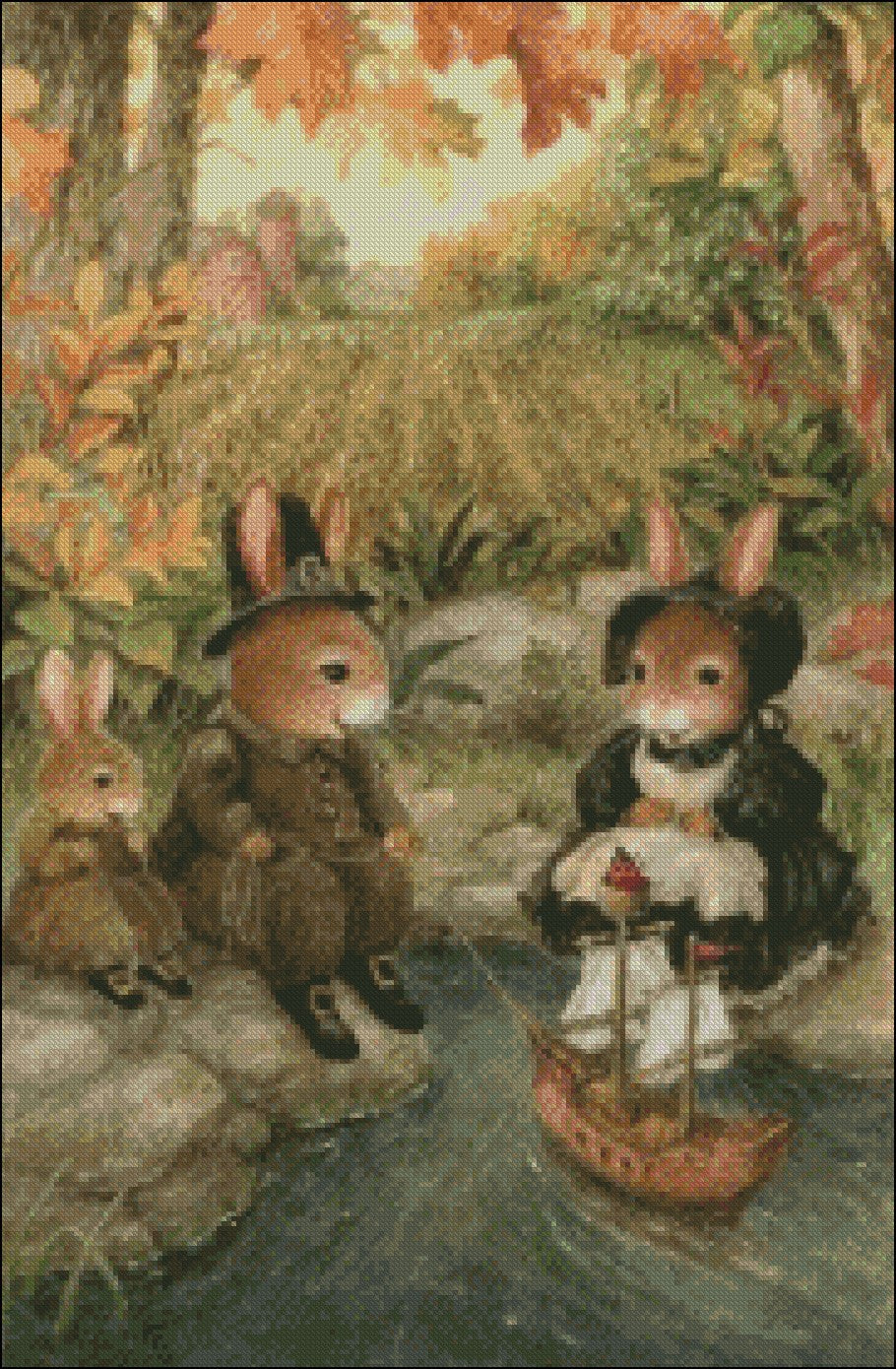 Happily Ever 25 - Counted Cross Stitch Patterns Embroidery Crafts Needlework DIY Chart DMC Color