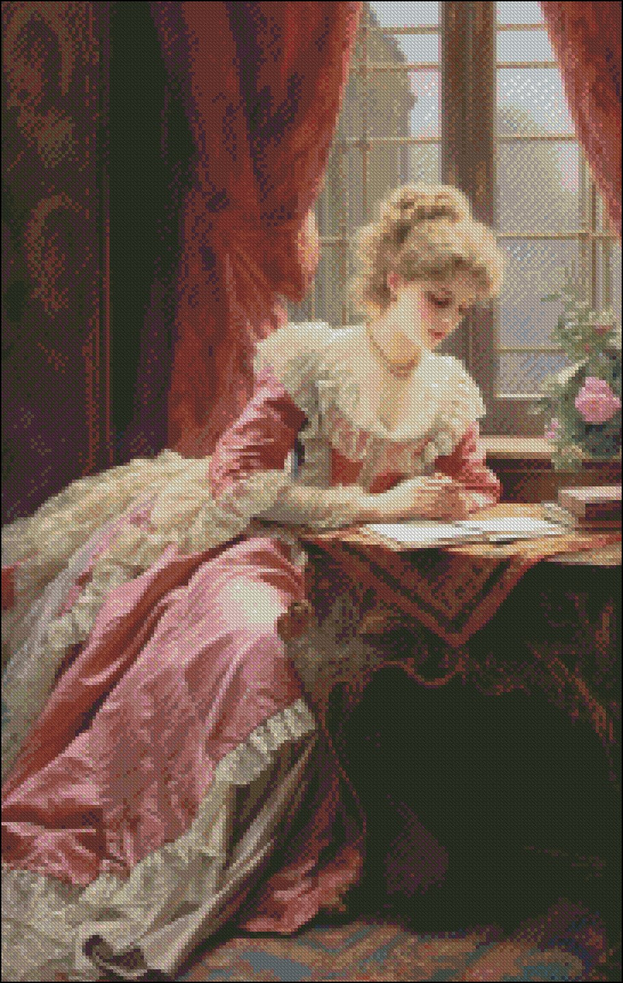 Pages of Serenity - Counted Cross Stitch Patterns Embroidery Crafts Needlework DIY Chart DMC Color