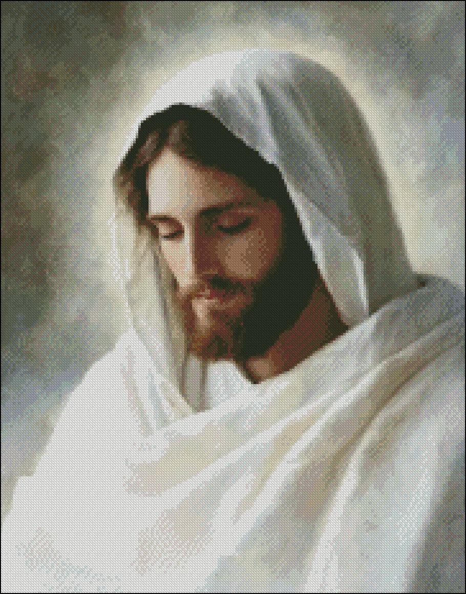 Grace and Truth 3 - Counted Cross Stitch Patterns Embroidery Crafts Needlework DIY Chart DMC Color