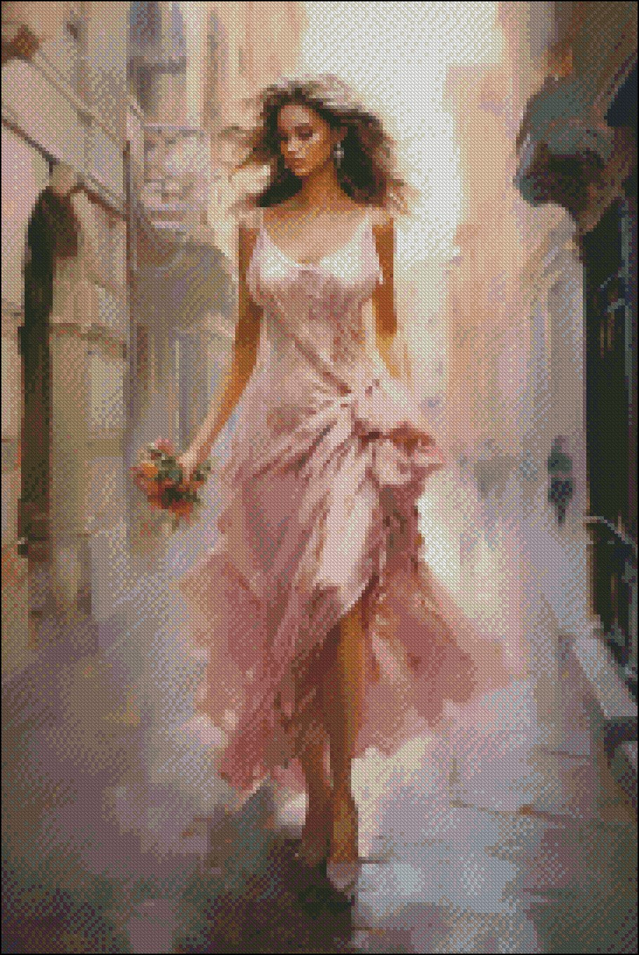 Graceful Steps 5 - Counted Cross Stitch Patterns Embroidery Crafts Needlework DIY Chart DMC Color