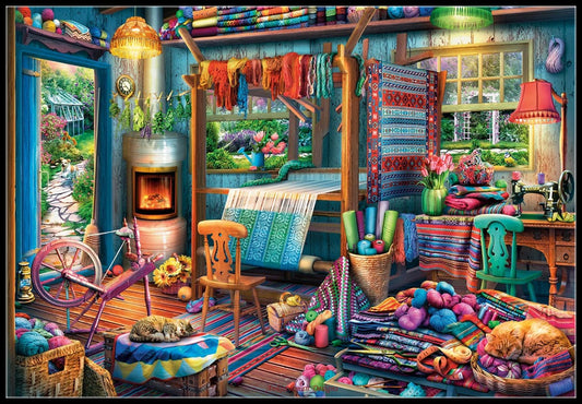 Quilting Shed - Counted Cross Stitch Patterns Embroidery Crafts Needlework DIY Chart DMC Color