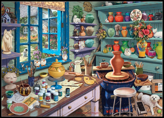 The Hobby Shed 2 - Counted Cross Stitch Patterns Embroidery Crafts Needlework DIY Chart DMC Color