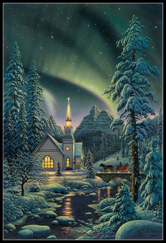 Light of the World 2 - Counted Cross Stitch Patterns Embroidery Crafts Needlework DIY Chart DMC Color