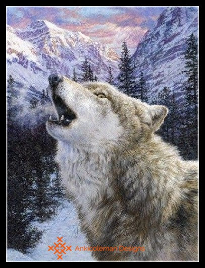 Twilight Song - Counted Cross Stitch Patterns Embroidery Crafts Needlework DIY Chart DMC Color