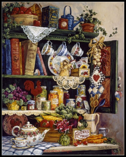 Room Decoration - Counted Cross Stitch Patterns Embroidery Crafts Needlework DIY Chart DMC Color