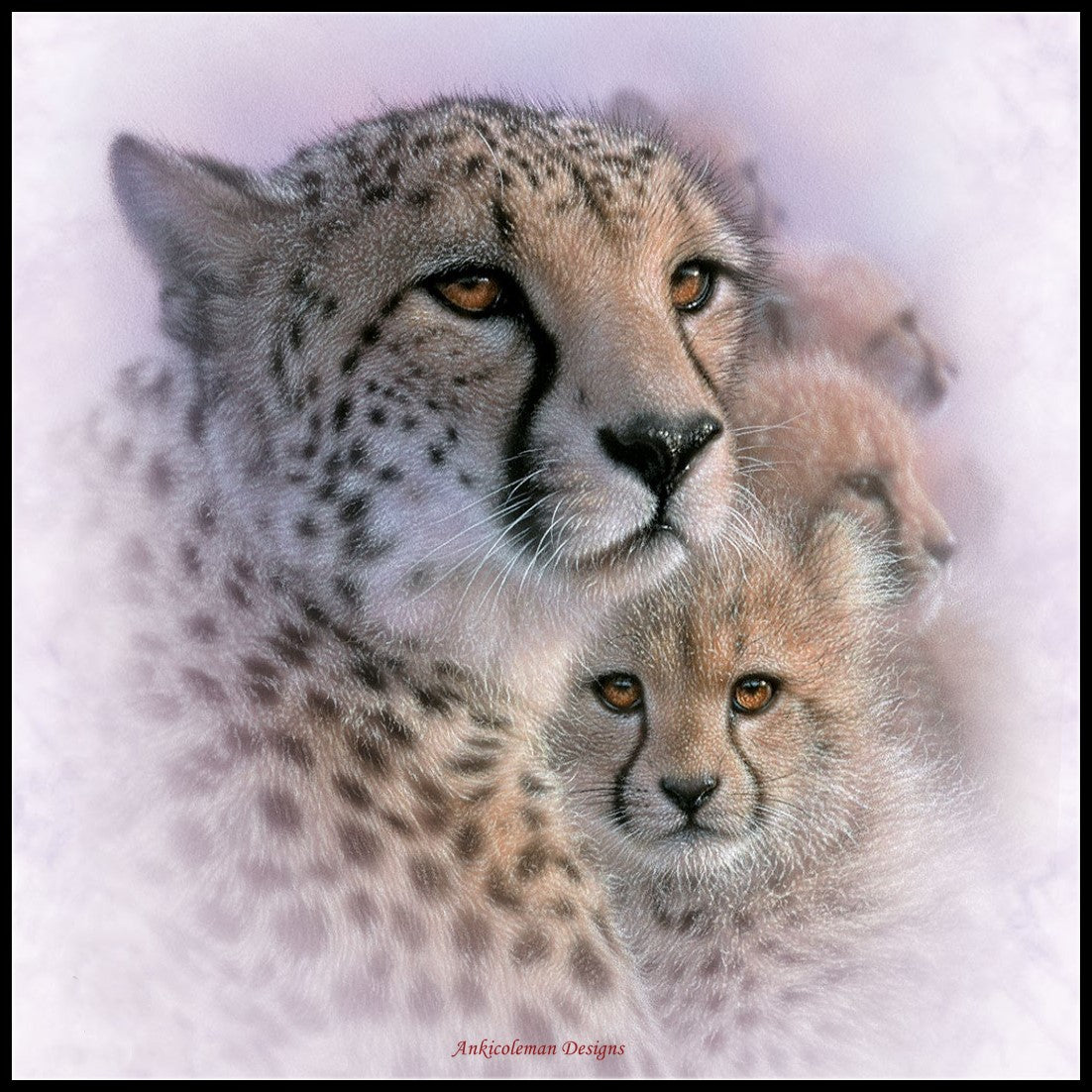 Mother’s Love - Counted Cross Stitch Patterns Embroidery Crafts Needlework DIY Chart DMC Color