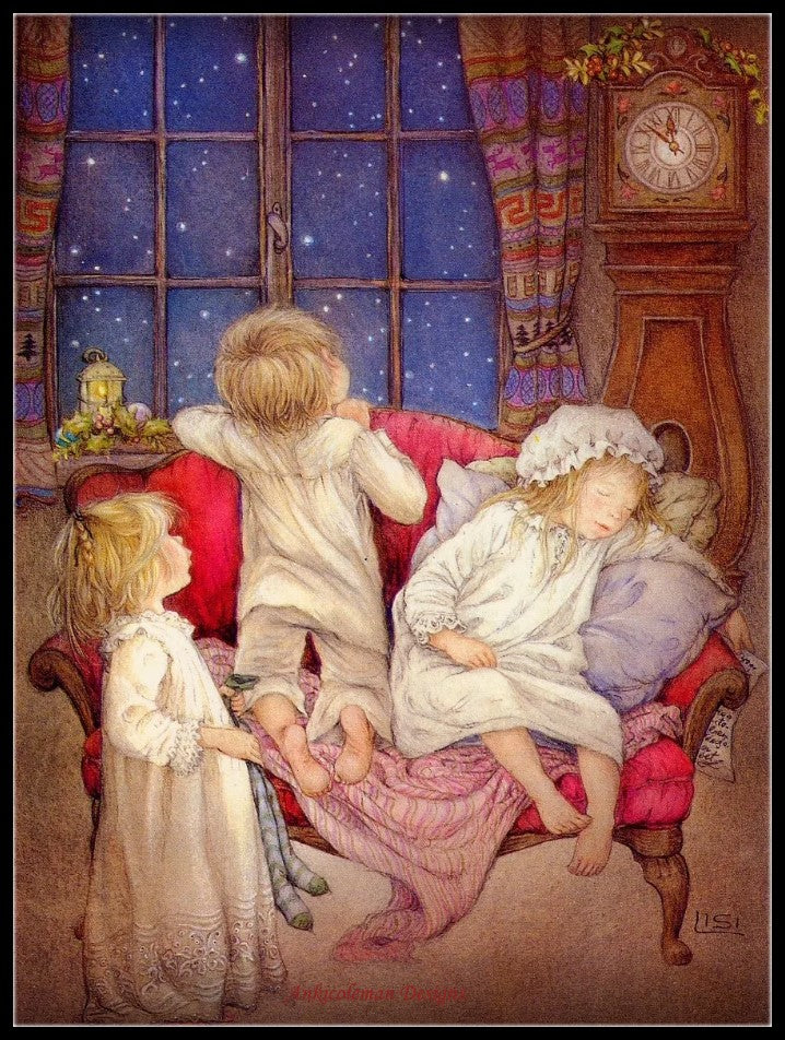 My Childhood Days 2-25 - Counted Cross Stitch Patterns Embroidery Crafts Needlework DIY Chart DMC Color
