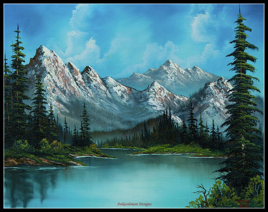 Nature's Grandeur - Counted Cross Stitch Patterns Embroidery Crafts Needlework DIY Chart DMC Color