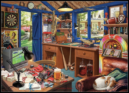 The Hobby Shed - Counted Cross Stitch Patterns Embroidery Crafts Needlework DIY Chart DMC Color