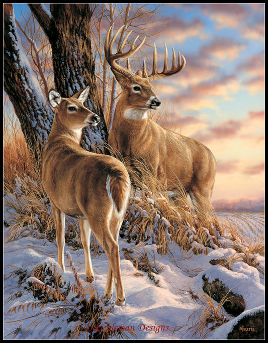 Twilight Escapade - Counted Cross Stitch Patterns Embroidery Crafts Needlework DIY Chart DMC Color