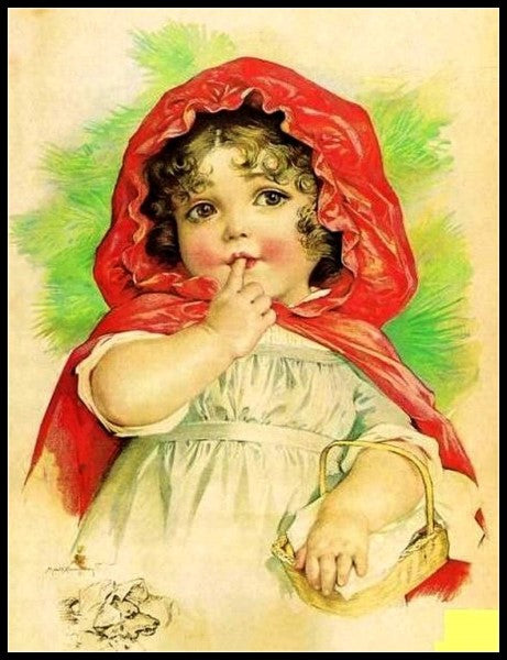 Vintage Girls 6 - Counted Cross Stitch Patterns Embroidery Crafts Needlework DIY Chart DMC Color