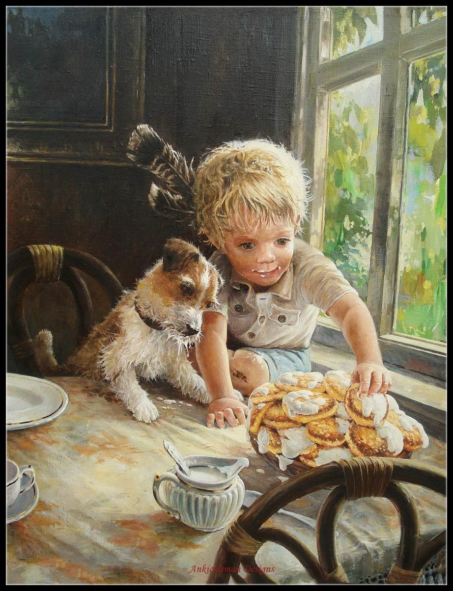 Fun for Kids 9 - Counted Cross Stitch Patterns Embroidery Crafts Needlework DIY Chart DMC Color