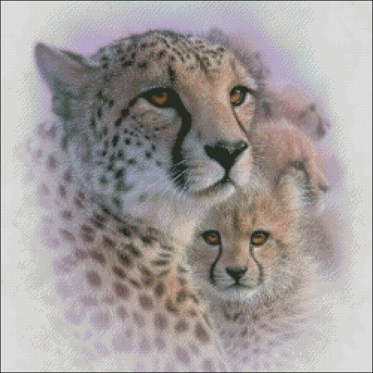Mother’s Love - Counted Cross Stitch Patterns Embroidery Crafts Needlework DIY Chart DMC Color