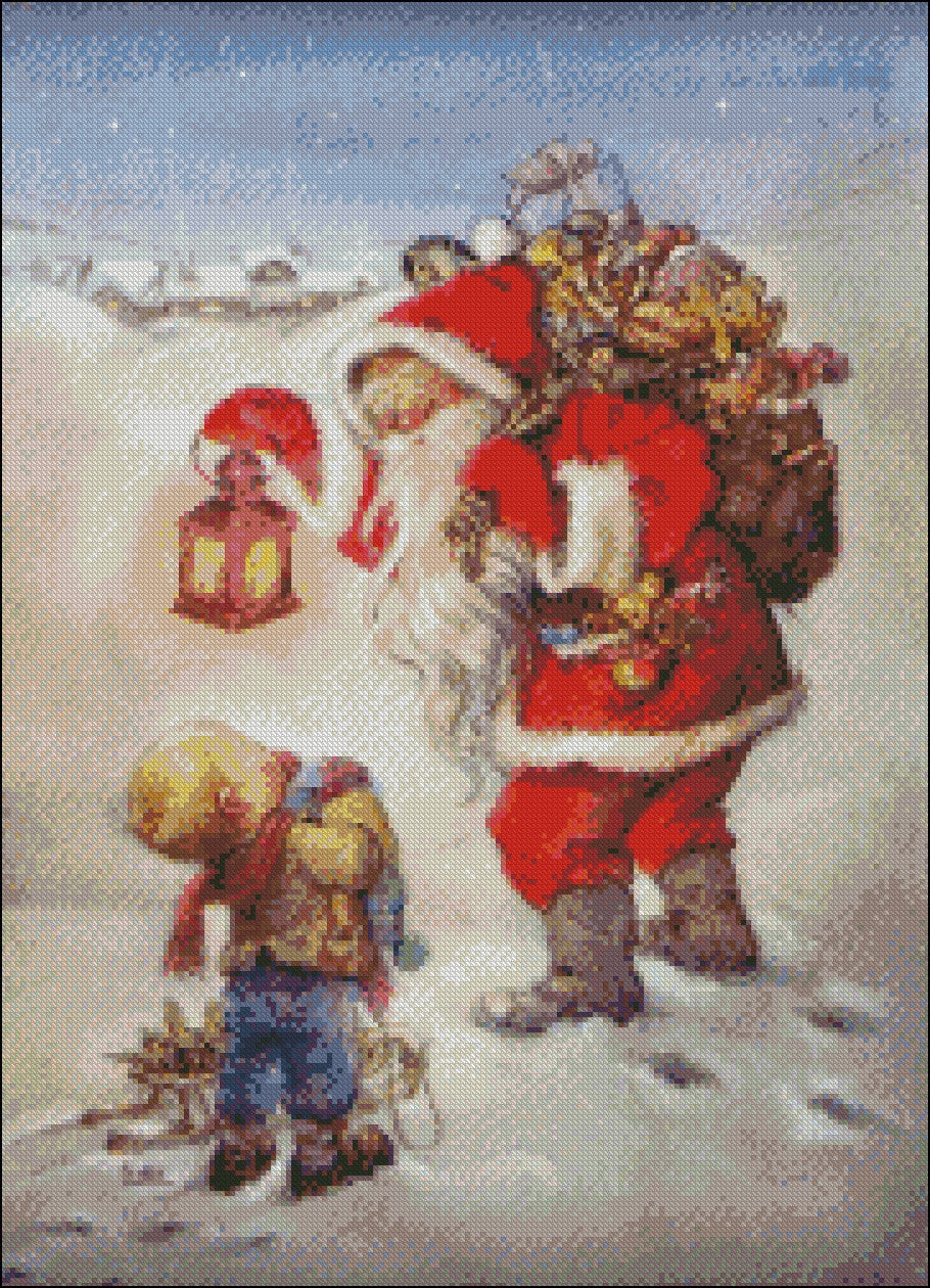 My Childhood Days 2-2 - Counted Cross Stitch Patterns Embroidery Crafts Needlework DIY Chart DMC Color