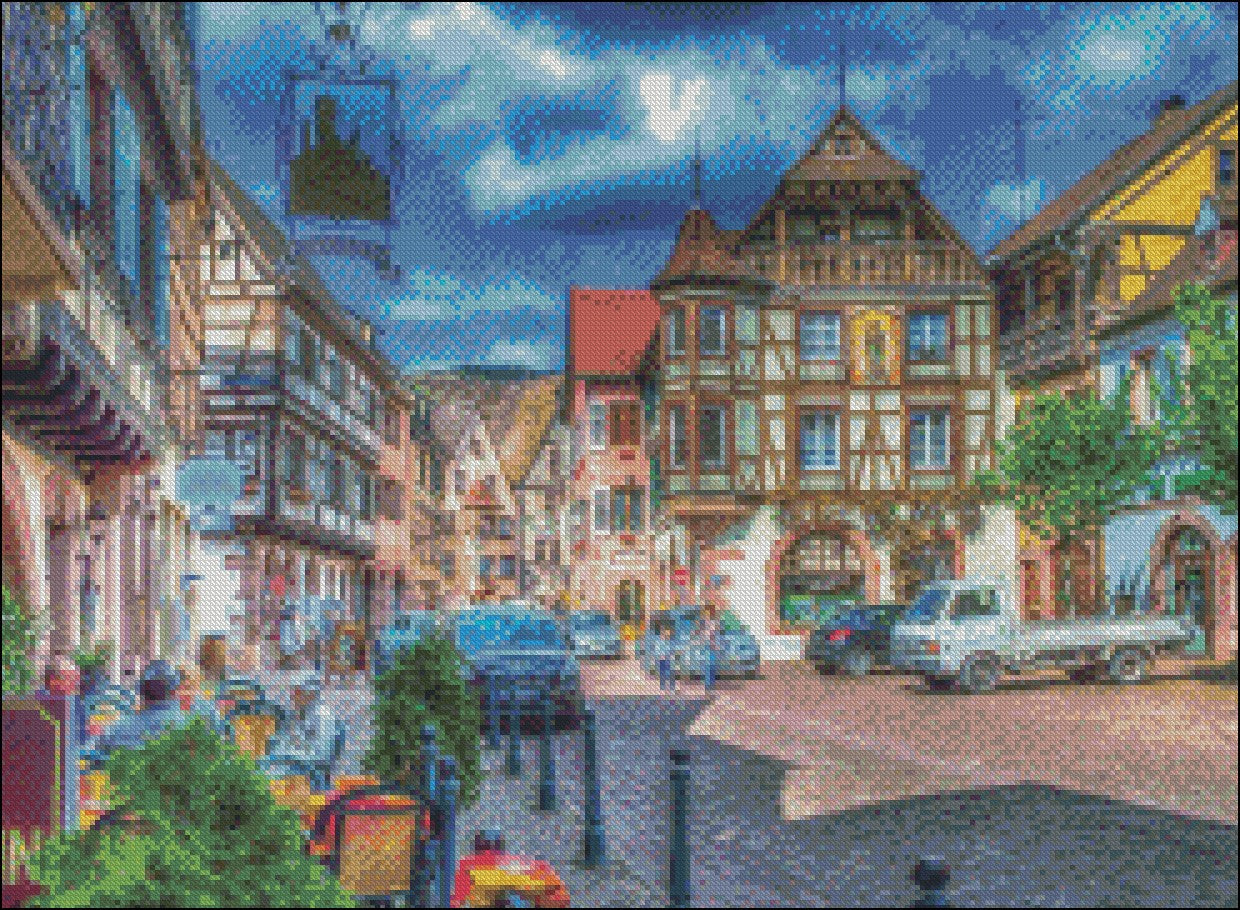 Kaysersberg - Counted Cross Stitch Patterns Embroidery Crafts Needlework DIY Chart DMC Color