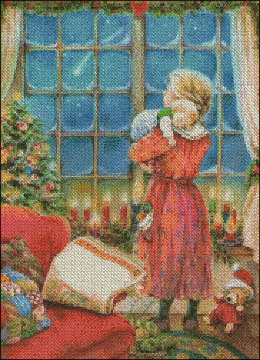 My Childhood Days 1-8 - Counted Cross Stitch Patterns Embroidery Crafts Needlework DIY Chart DMC Color