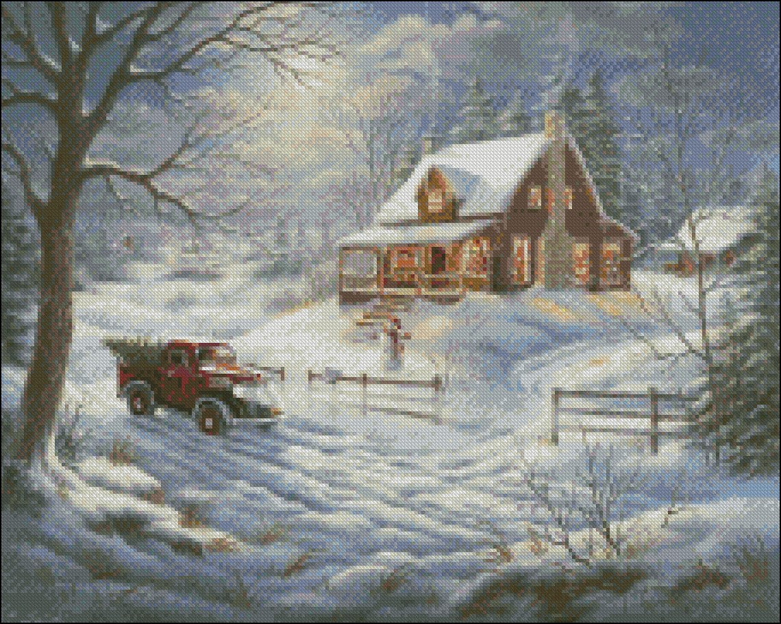 Making Memories - Counted Cross Stitch Patterns Embroidery Crafts Needlework DIY Chart DMC Color