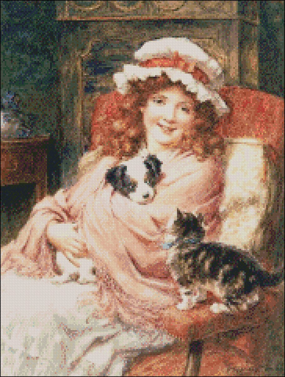 Friend or Foe - Counted Cross Stitch Patterns Embroidery Crafts Needlework DIY Chart DMC Color