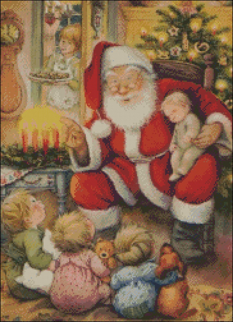 My Childhood Days 2-11 - Counted Cross Stitch Patterns Embroidery Crafts Needlework DIY Chart DMC Color