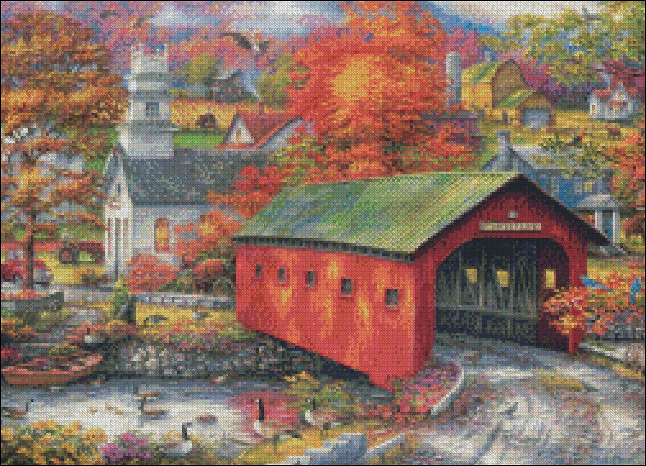 The Sweet Life - Counted Cross Stitch Patterns Embroidery Crafts Needlework DIY Chart DMC Color